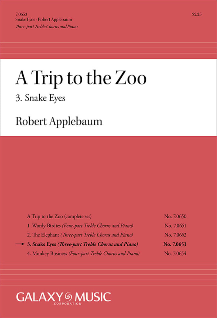 A Trip to the Zoo: 3. Snake Eyes